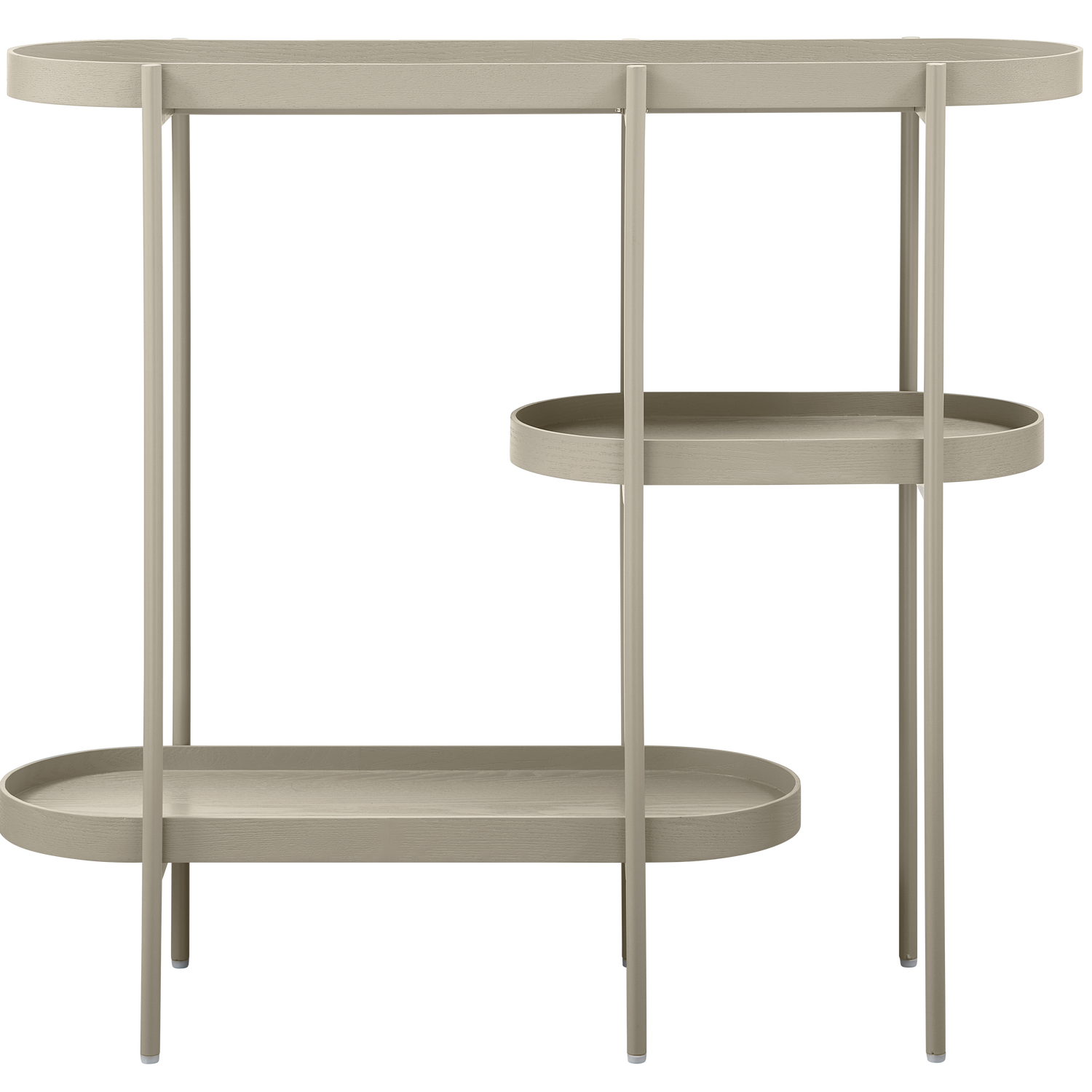 NOAN SIDETABLE HOUT/METAAL ANTIEK BEIGE