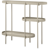 NOAN SIDETABLE HOUT/METAAL ANTIEK BEIGE