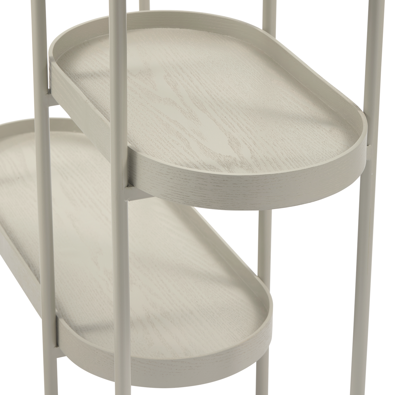 NOAN SIDETABLE HOUT/METAAL ANTIEK BEIGE