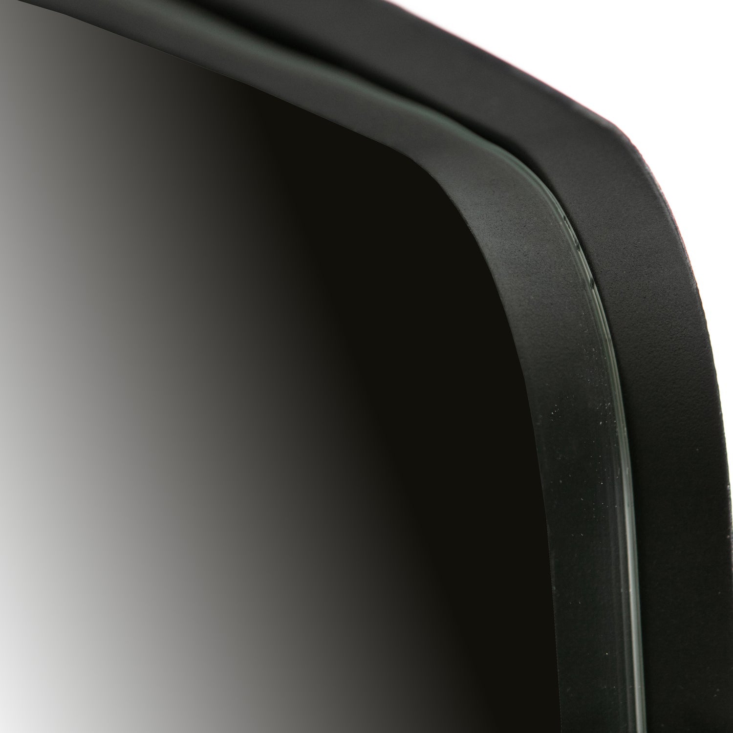 DOUTZEN SPIEGEL METAAL ZWART 170X40 CM