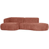 POLLY CHAISE LONGUE LINKS ROZE