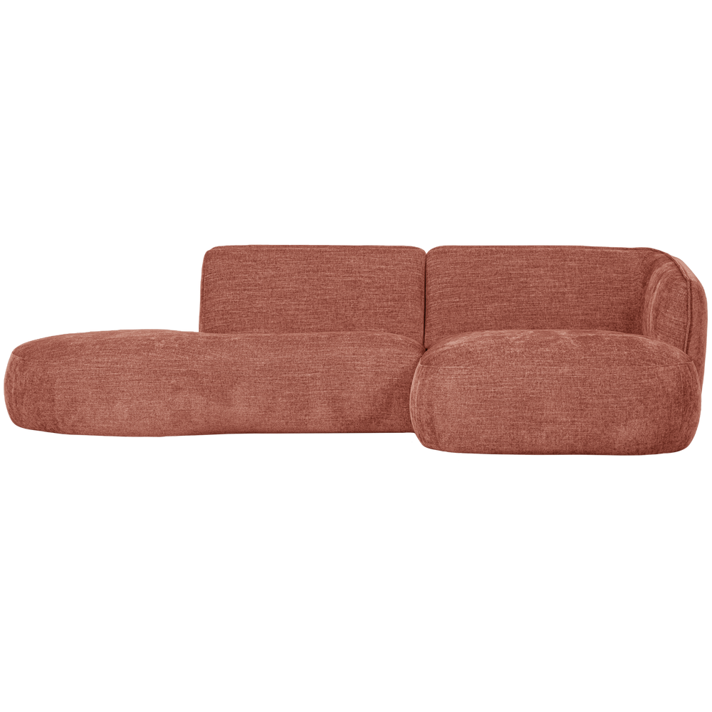 POLLY CHAISE LONGUE RECHTS ROZE