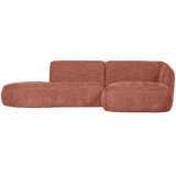 POLLY CHAISE LONGUE RECHTS ROZE