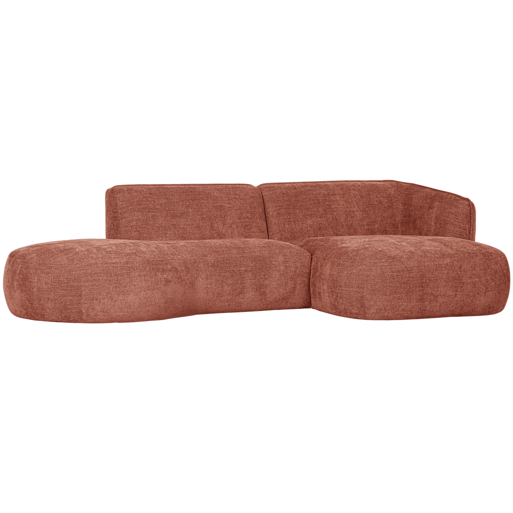 POLLY CHAISE LONGUE RECHTS ROZE