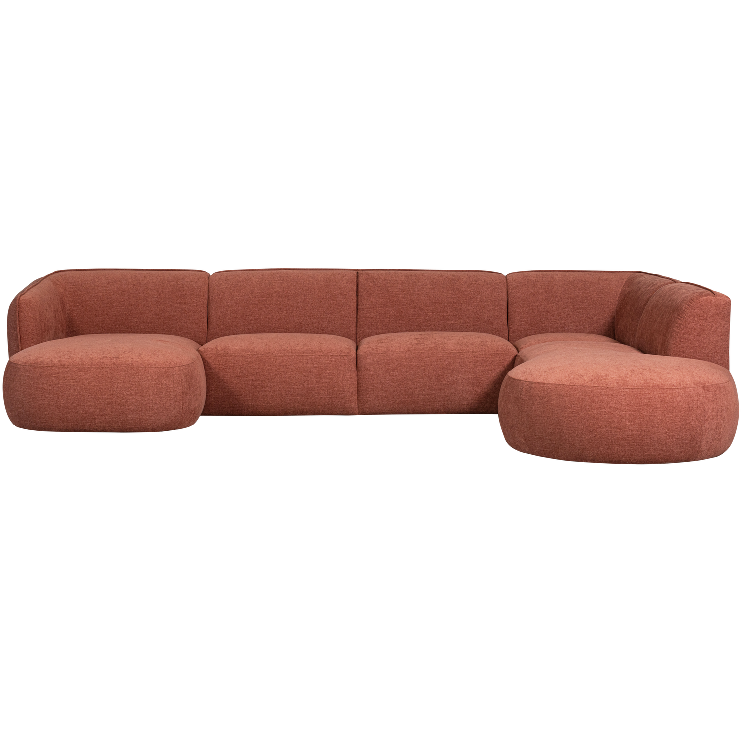 POLLY BANK U-VORM RECHTS ROZE