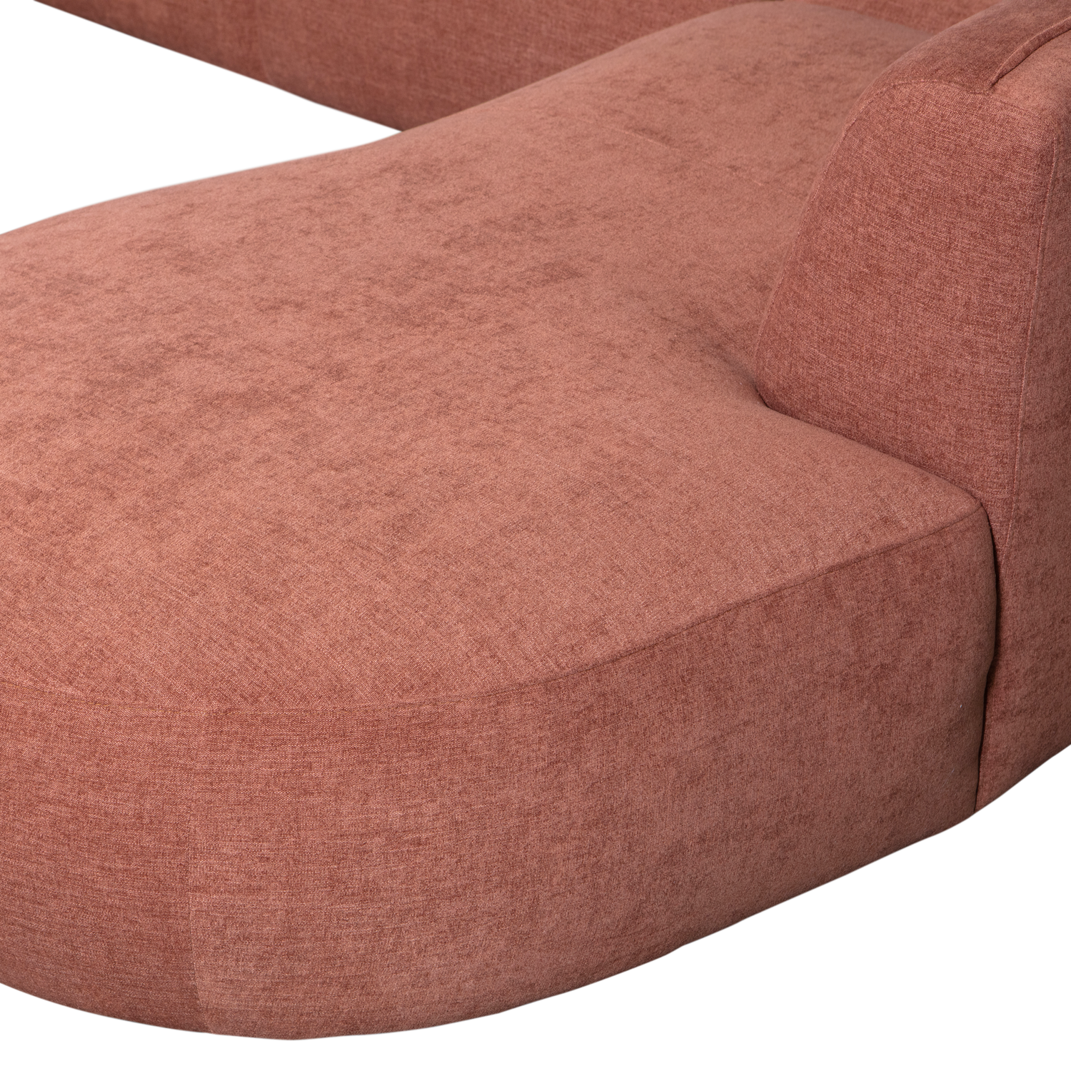 POLLY BANK U-VORM RECHTS ROZE