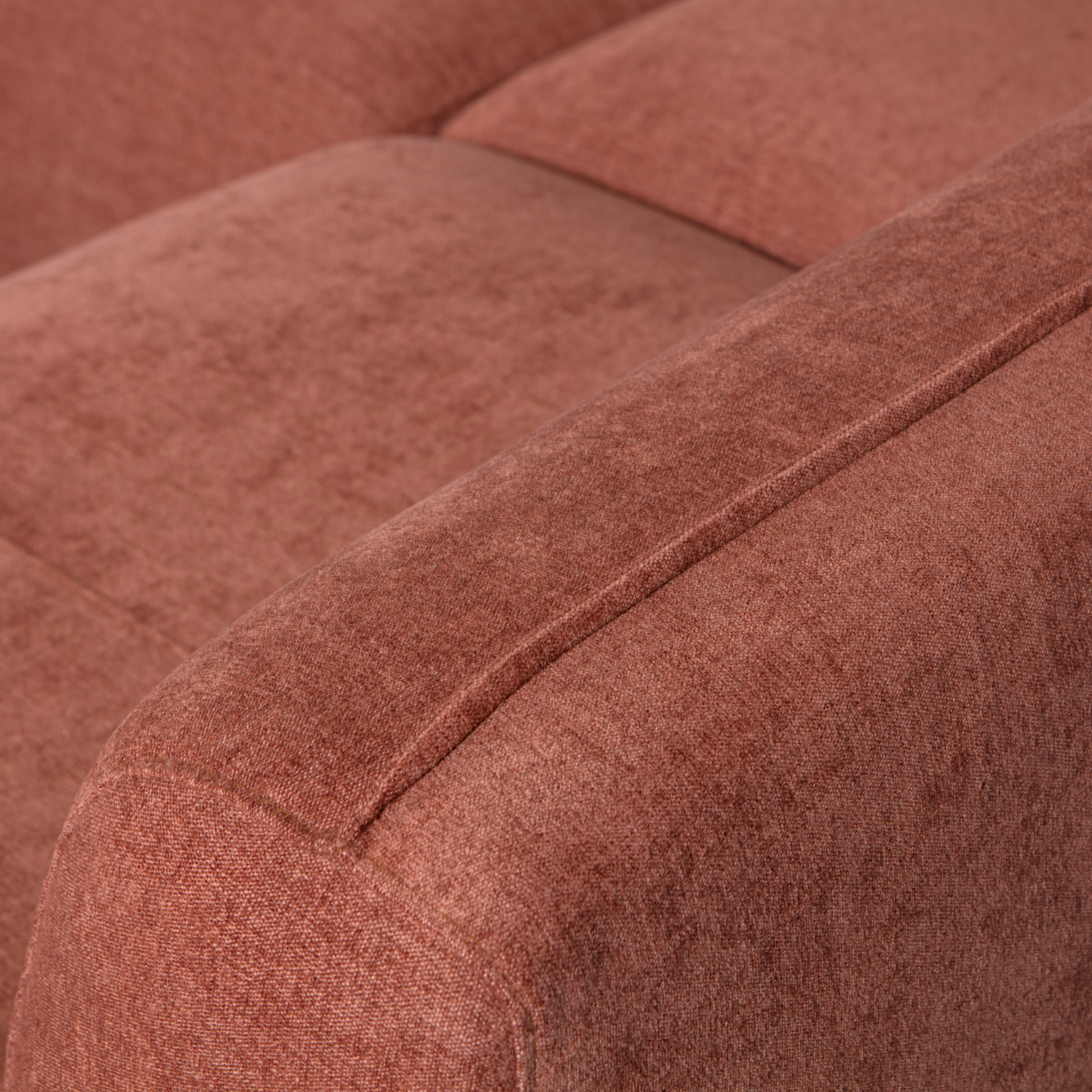 POLLY BANK U-VORM RECHTS ROZE