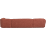 POLLY BANK U-VORM RECHTS ROZE