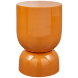 WOOOD - Hekla bijzettafel metaal oranje