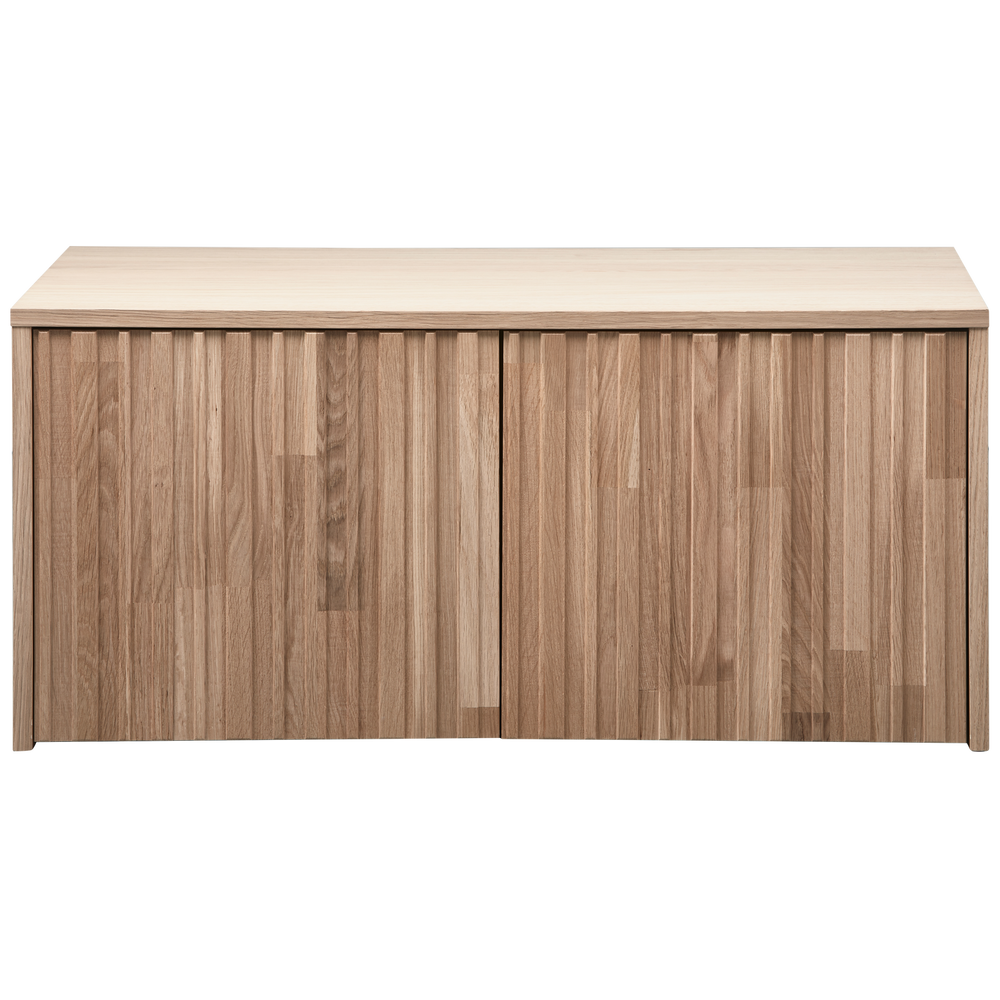 NEW GRAVURE KISTBANK EIKEN BLANKE LAK [fsc]