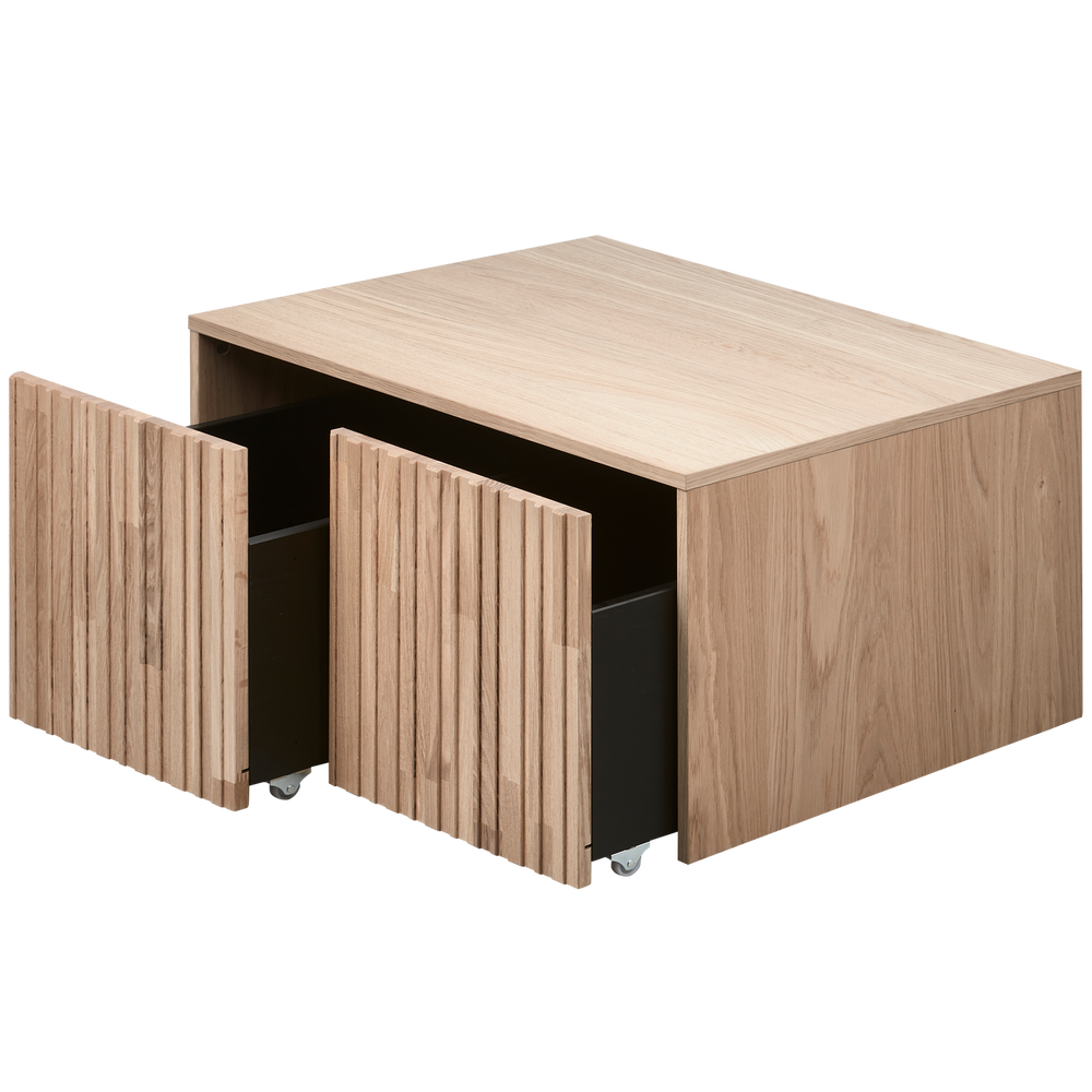 NEW GRAVURE KISTBANK EIKEN BLANKE LAK [fsc]