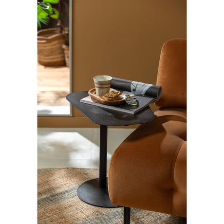 LIA BIJZETTAFEL METAAL ZWART