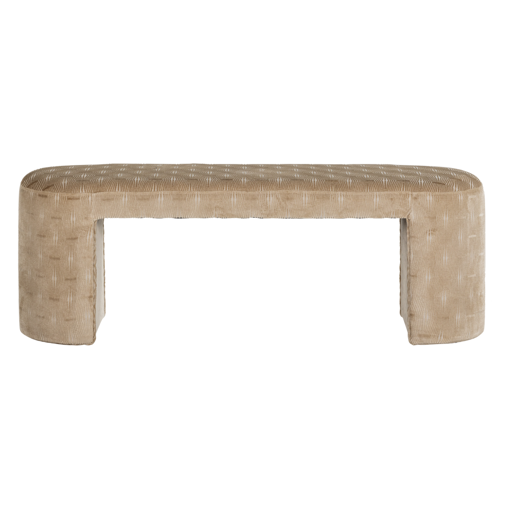 JACOB GESTOFFEERD BANKJE STREEP DESSIN NATUREL [fsc]