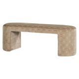 JACOB GESTOFFEERD BANKJE STREEP DESSIN NATUREL [fsc]