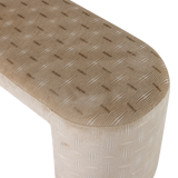 JACOB GESTOFFEERD BANKJE STREEP DESSIN NATUREL [fsc]