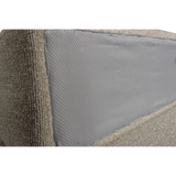 STERCK FAUTEUIL MET VERPLAATSBARE RUGLEUNING BOUCLE NATUREL