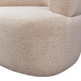BORIS FAUTEUIL BOUCLE WARM ZAND