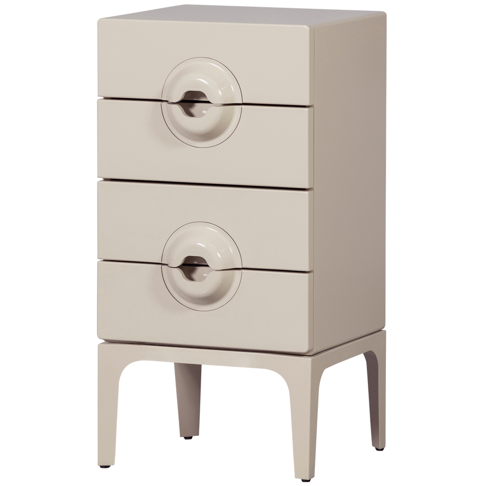 MERGE LADEKAST 4 LADES EUCALYPTUSHOUT GREIGE