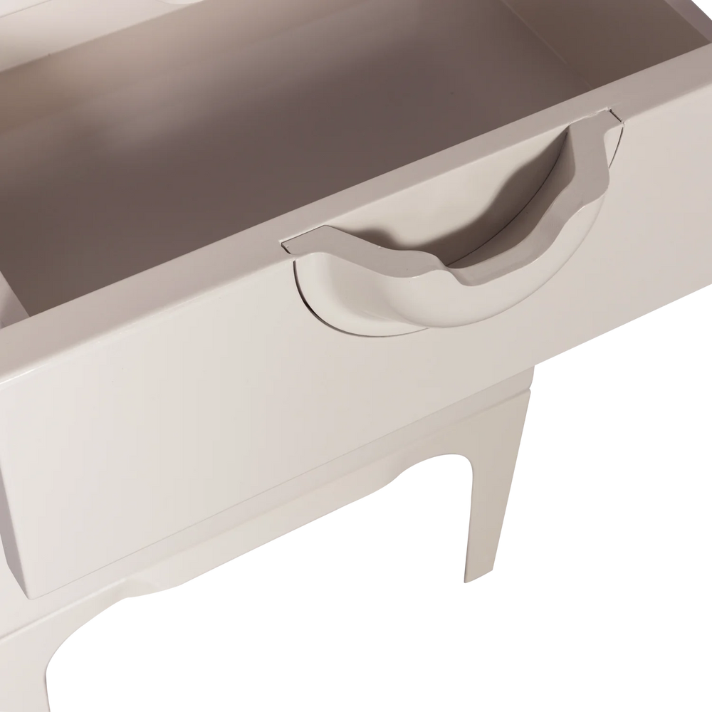 WOOOD - Merge ladekast 4 lades hout greige