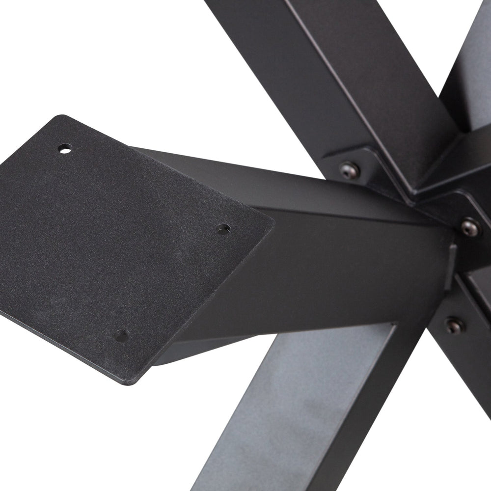 KRUISVORM POOT METAAL ZWART