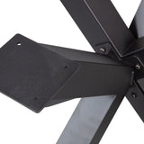 KRUISVORM POOT METAAL ZWART