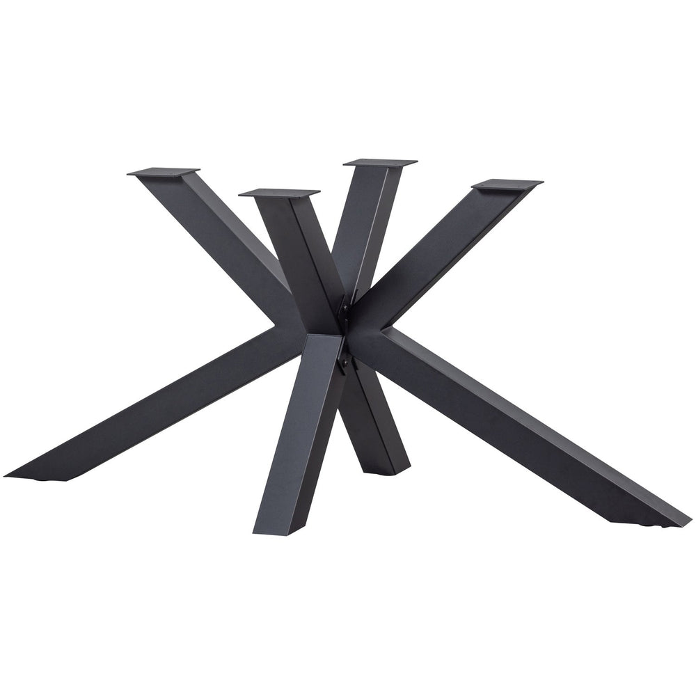 KRUISVORM POOT METAAL ZWART