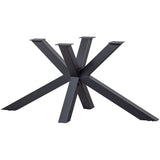 KRUISVORM POOT METAAL ZWART