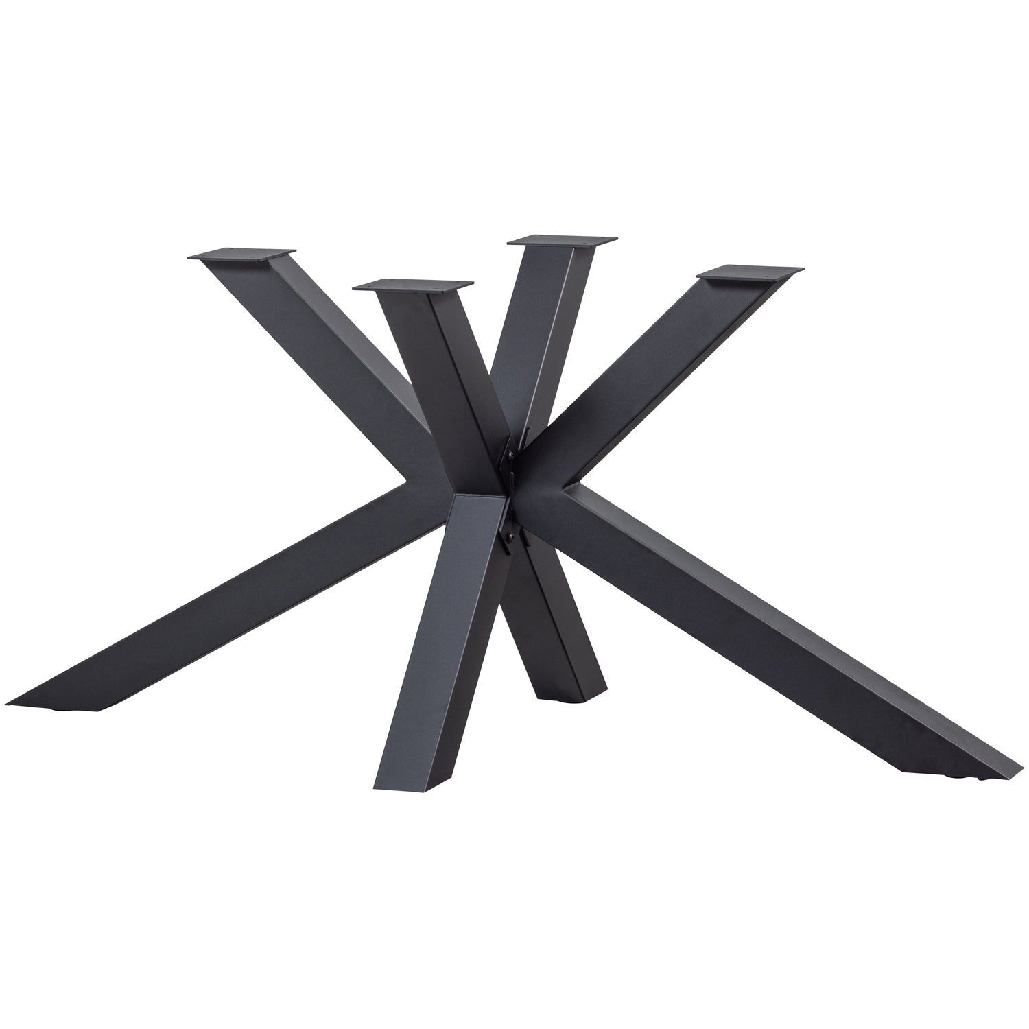 KRUISVORM POOT METAAL ZWART