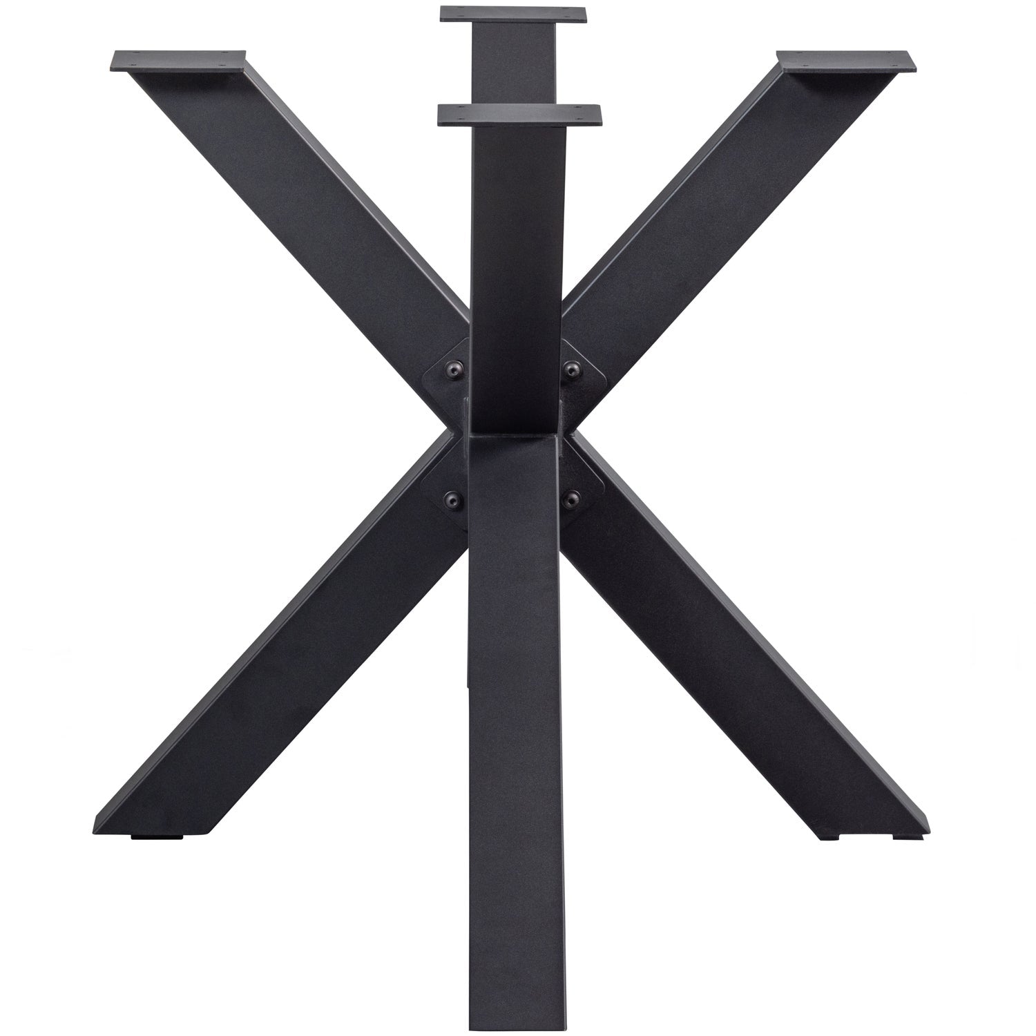 KRUISVORM POOT METAAL ZWART