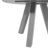 RHONDA EETTAFEL O129 CM EIKEN WARMGRIJS [fsc]