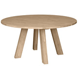 RHONDA XL EETTAFEL O150 CM EIKEN NATUREL [fsc]