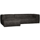 BEAN HOEKBANK LINKS ECOLEER ZWART