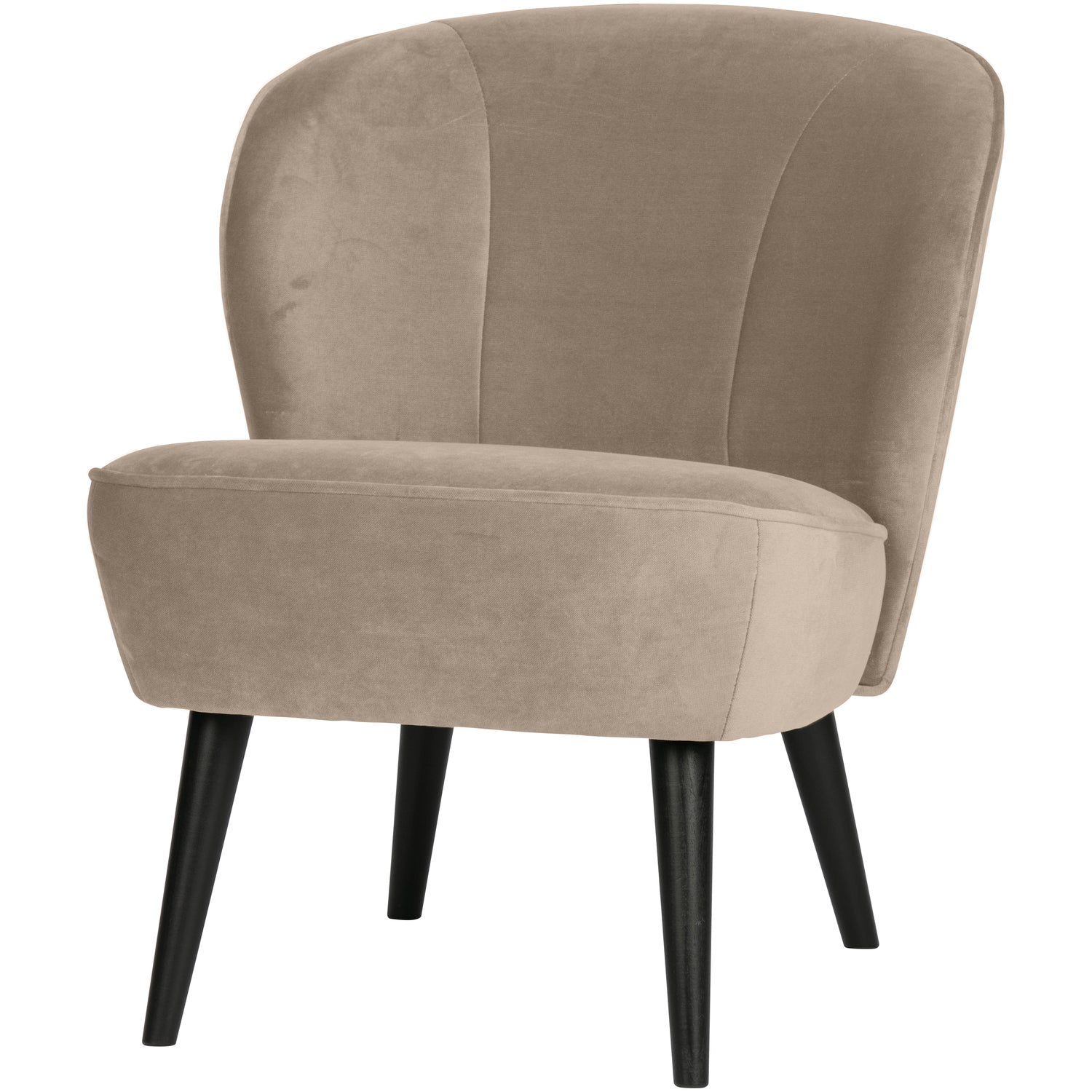 SARA FAUTEUIL VELVET KHAKI