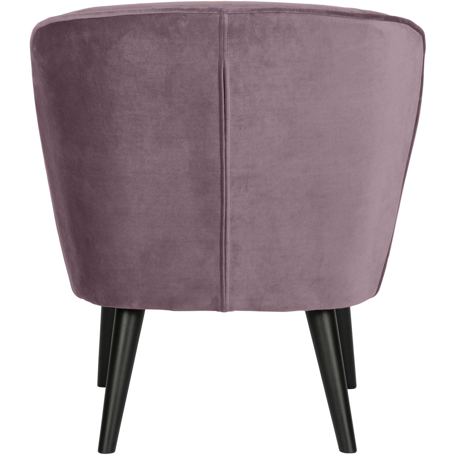 SARA FAUTEUIL VELVET WARM LILA