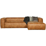 BEAN HOEKBANK RECHTS ECOLEER COGNAC