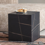 BEAN HOEKBANK RECHTS GROVE MELANGE STOF TRAVERTIN