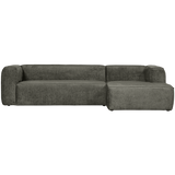 BEAN HOEKBANK RECHTS STRUCTURE VELVET WATERPLANT