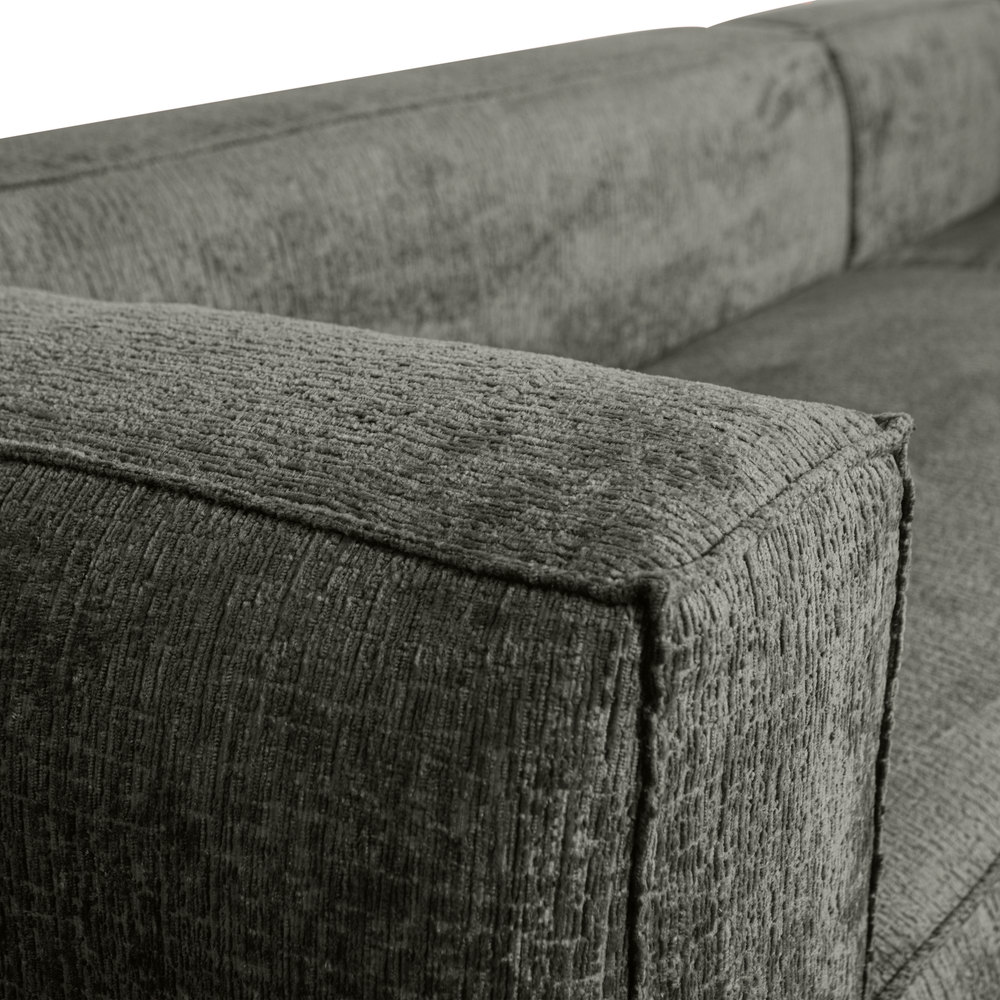 BEAN HOEKBANK RECHTS STRUCTURE VELVET WATERPLANT