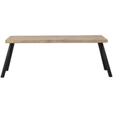 COMBI-TABLO: MANGO VISGRAAT 180X90 & 2-STANDEN POOT VIERK