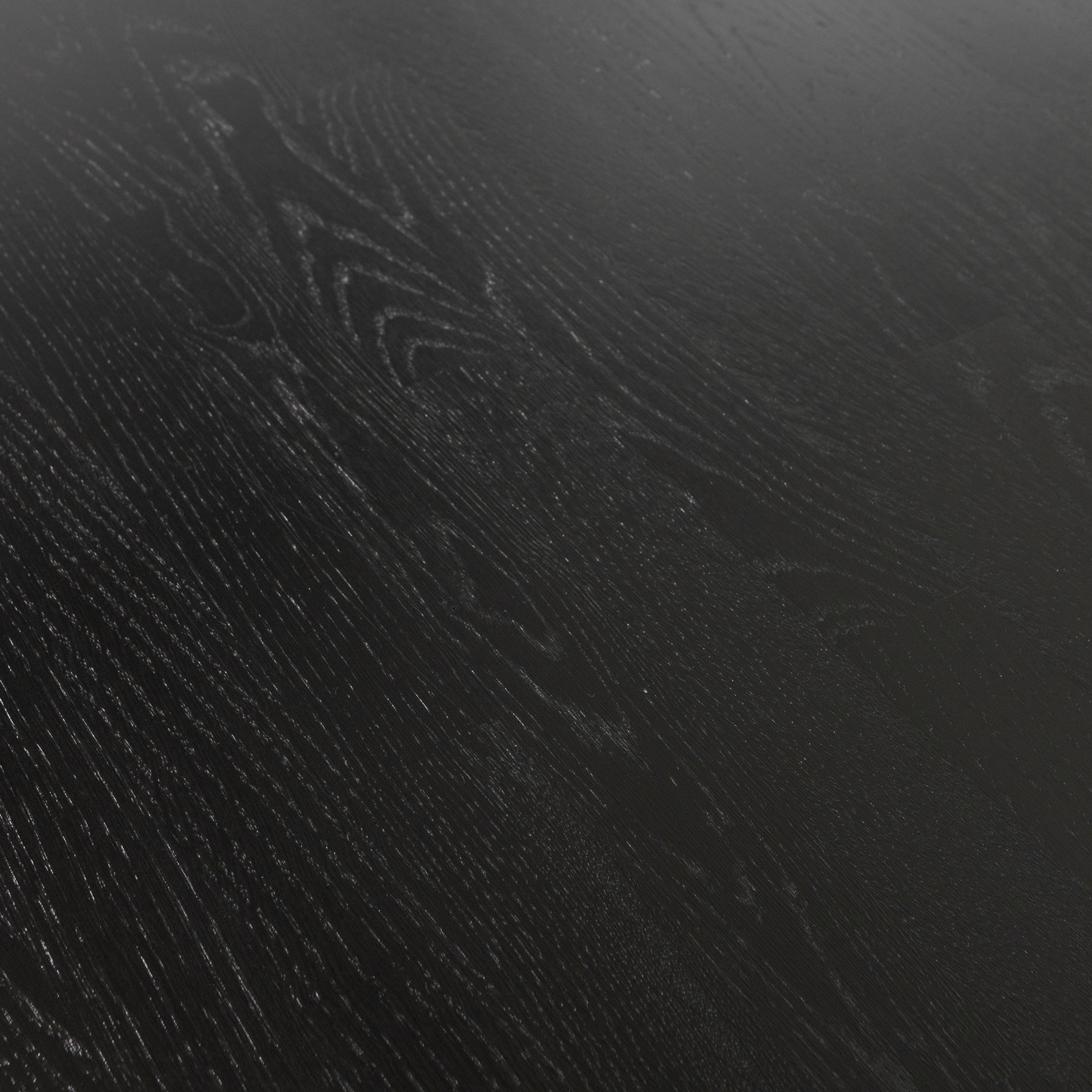 ARTHUR EETTAFEL OVAAL MET H-POOT EIKEN ZWART [fsc]