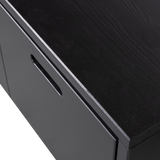 SILKE KISTBANK MET LADES GRENEN DIEPZWART [fsc]