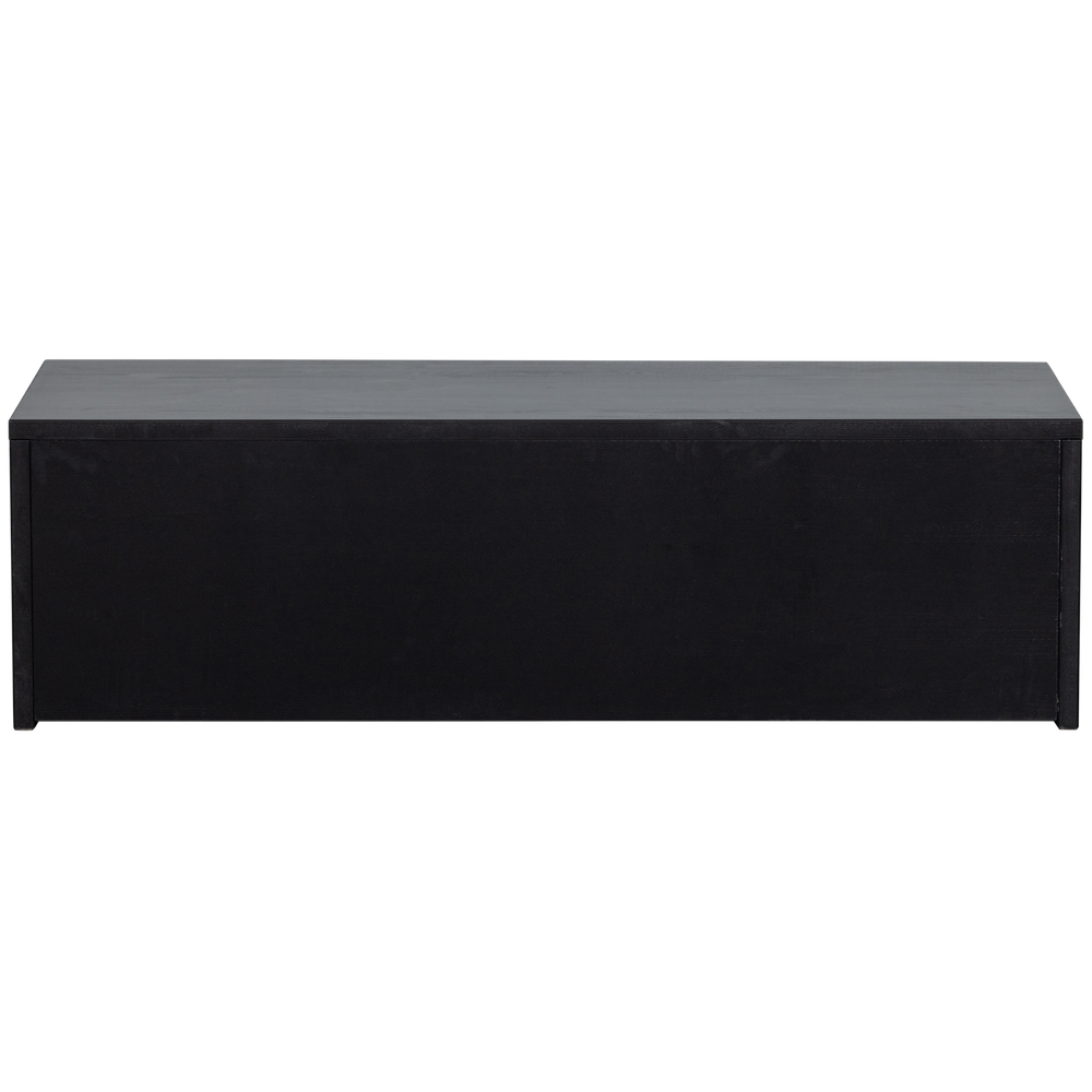 SILKE KISTBANK MET LADES GRENEN DIEPZWART [fsc]