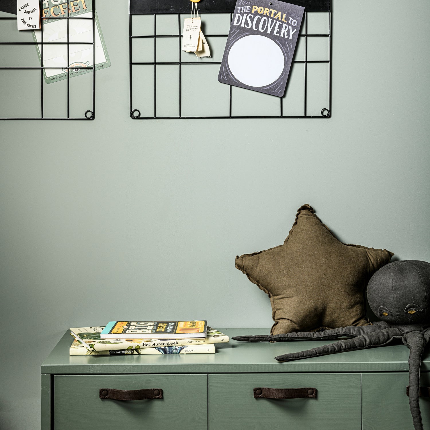 STAGE KISTBANK GRENEN SOAP EXCL. KUSSEN [fsc]