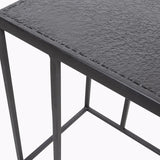 WOOOD - Febe bijzettafel u-vorm metaal zwart
