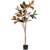 WOOOD - Rubber kunstplant groen 170cm