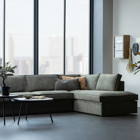 FREDDIE HOEKBANK RECHTS WARM GROEN