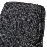 GRANT EETKAMERSTOEL ZWART MELANGE [fsc]