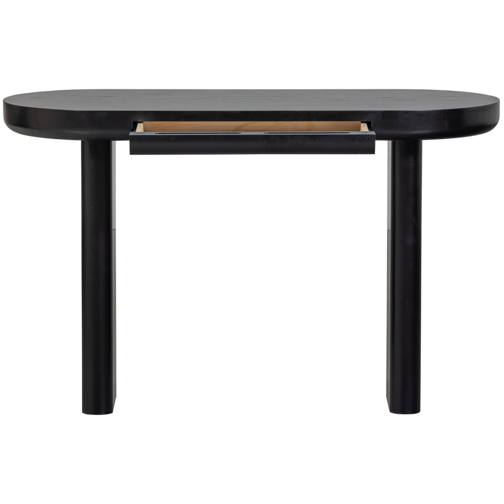 MAEL BUREAU/SIDETABLE FINEER ZWART