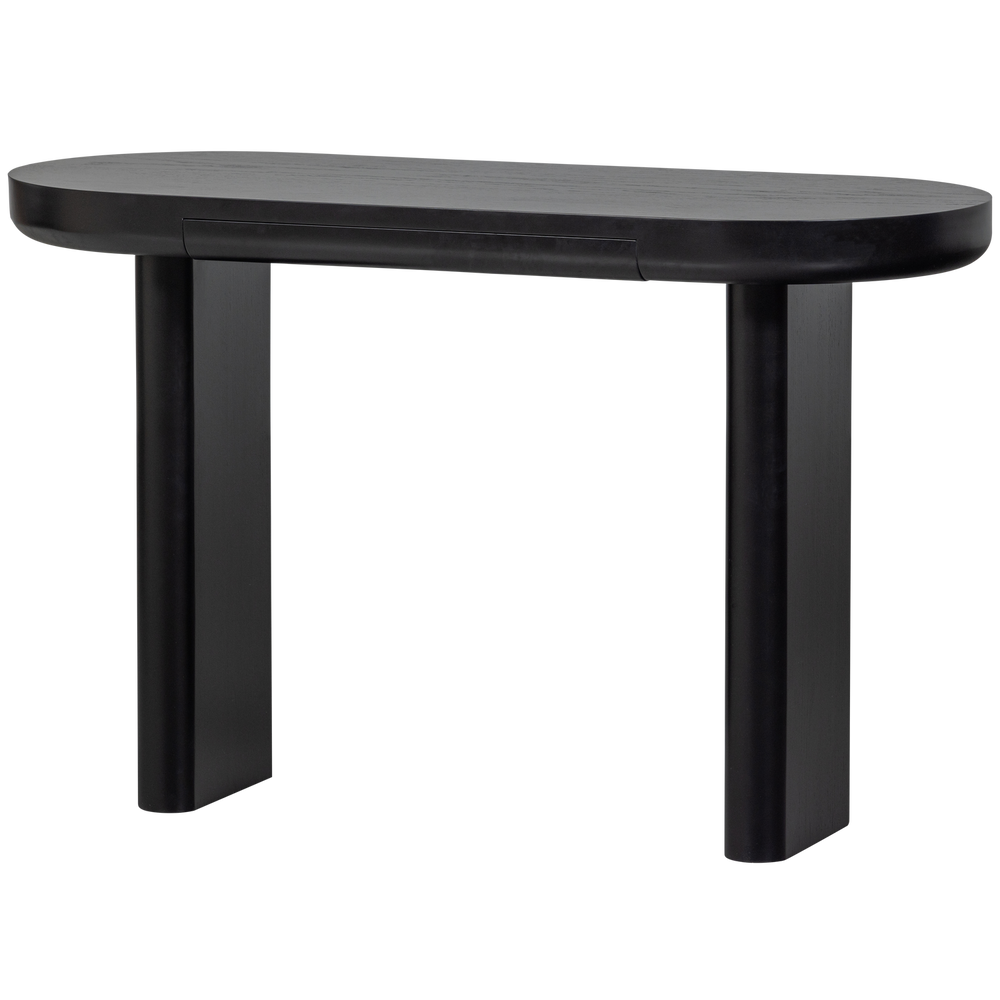 MAEL BUREAU/SIDETABLE FINEER ZWART