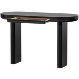 MAEL BUREAU/SIDETABLE FINEER ZWART